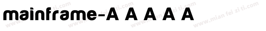 mainframe字体转换