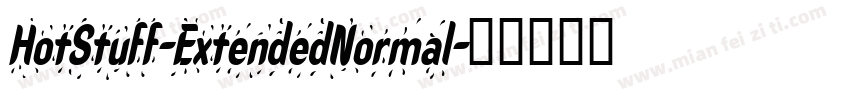 HotStuff-ExtendedNormal字体转换