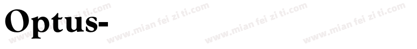 Optus字体转换
