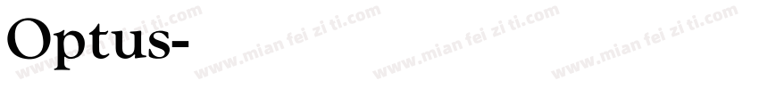 Optus字体转换