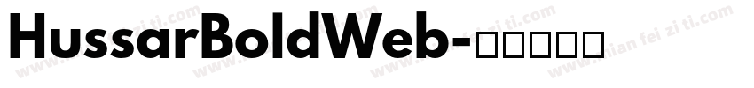 HussarBoldWeb字体转换