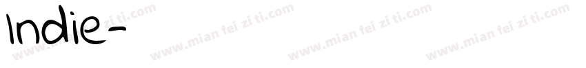 Indie字体转换