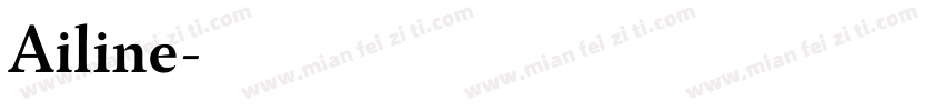Ailine字体转换