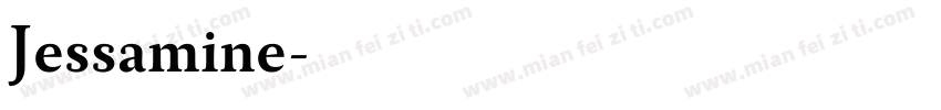 Jessamine字体转换