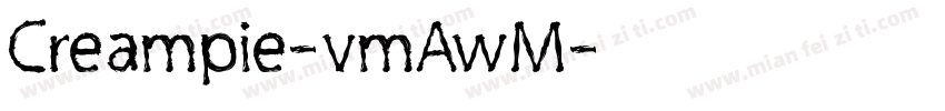 Creampie-vmAwM字体转换