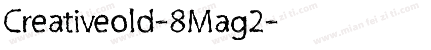 Creativeold-8Mag2字体转换