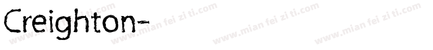 Creighton字体转换