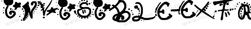 Invisible-ExtraBold字体转换