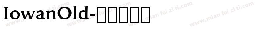 IowanOld字体转换