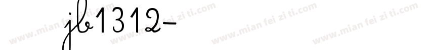 仿宋jb1312字体转换