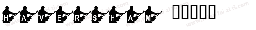 Haversham字体转换