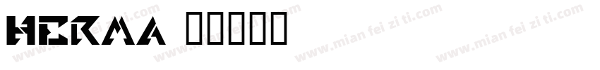 herma字体转换