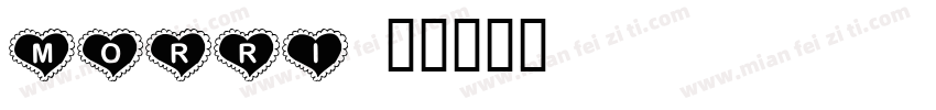morri字体转换