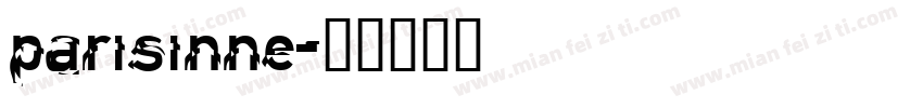 parisinne字体转换