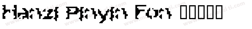 Hanzi-Pinyin-Fon字体转换