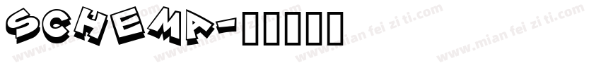 schema字体转换