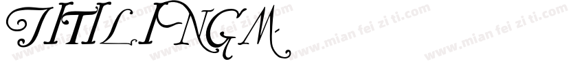 Titilingm字体转换