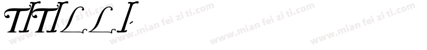 titilli字体转换