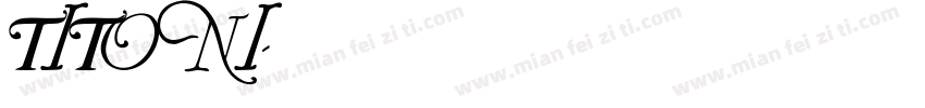 titoni字体转换