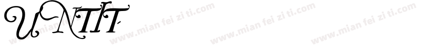 untit字体转换