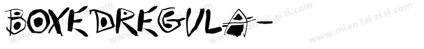 BoxedRegula字体转换