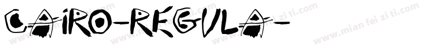 Cairo-Regula字体转换