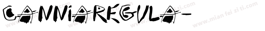 CanniaRegula字体转换