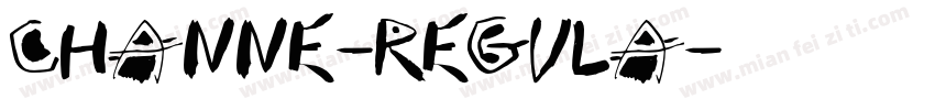 Channe-Regula字体转换