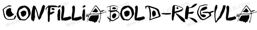 ConfilliaBold-Regula字体转换