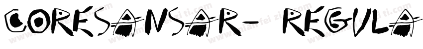 CoreSansAR-45Regula字体转换