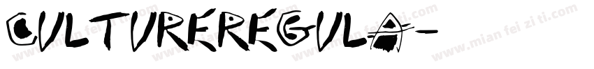 CultureRegula字体转换