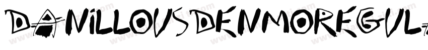 DanillousDenmoRegula字体转换
