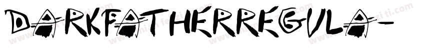 DarkfatherRegula字体转换