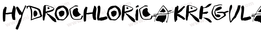 HydrochloricaKRegula字体转换