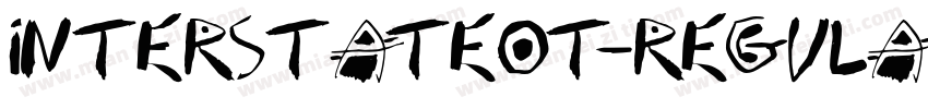 InterstateOT-Regula字体转换