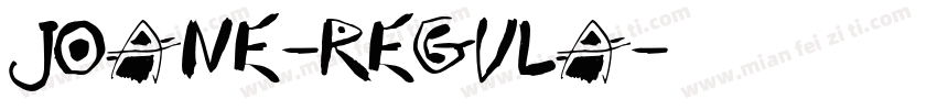 Joane-Regula字体转换
