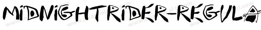 MidnightRider-Regula字体转换