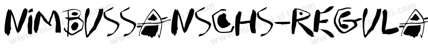 NimbusSansCHS-Regula字体转换