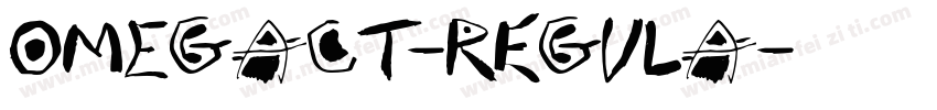 OMEGACT-Regula字体转换