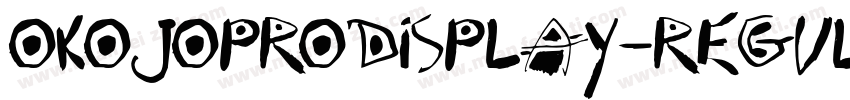 OkojoProDisplay-Regula字体转换