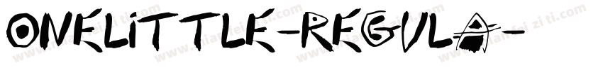 OneLittle-Regula字体转换