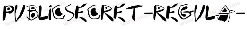 PublicSecret-Regula字体转换