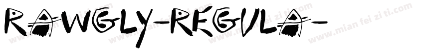 Rawgly-Regula字体转换