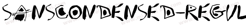SansCondensed-Regula字体转换
