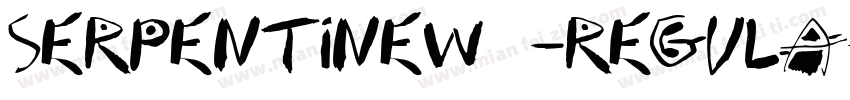 SerpentineW05-Regula字体转换