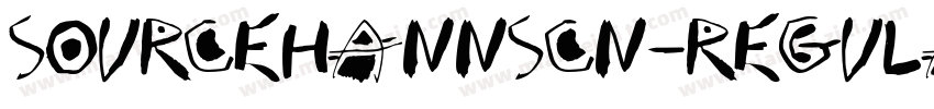 SourceHannsCN-Regula字体转换