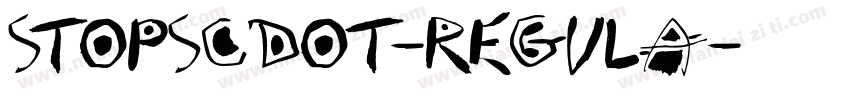 StopSCDOT-Regula字体转换