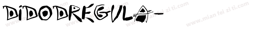 didodRegula字体转换