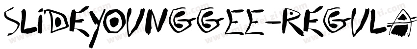slideyoungGEE-Regula字体转换