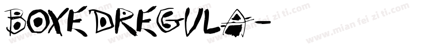 BoxedRegula字体转换